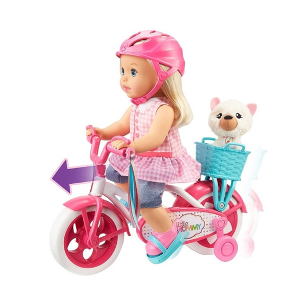 Imagen de Muñeca Little Mommy Bicicleta 887961455441-GIO