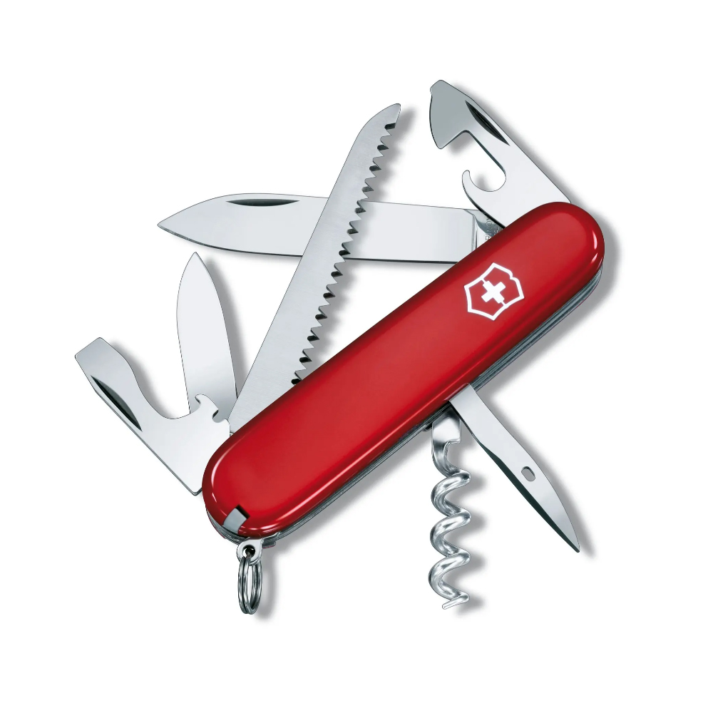 Imagen de Cuchillo Victorinox 1.3613.71 Camper Roja 13 Usos