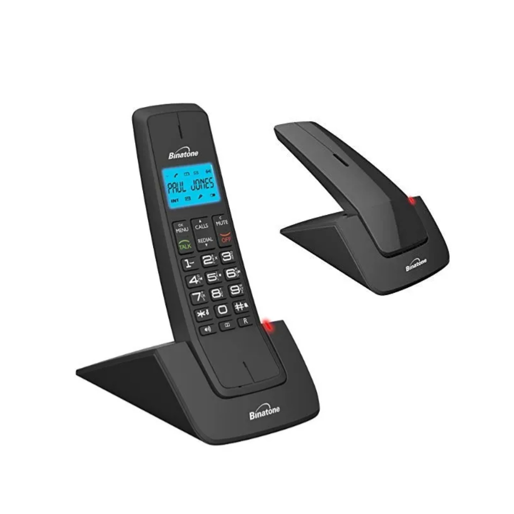 Imagen de Telefono Binatone Designer 2105 Twin con base negro