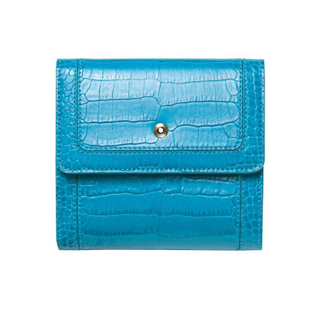 Imagen de Cartera Mont Blanc 109603 Boheme Turquesa