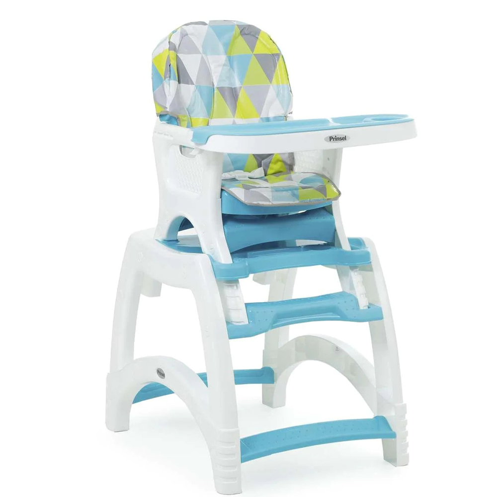 Imagen de Silla Alta 2 en 1 Kinder City Prinsel 1055 Triángulos Unisex