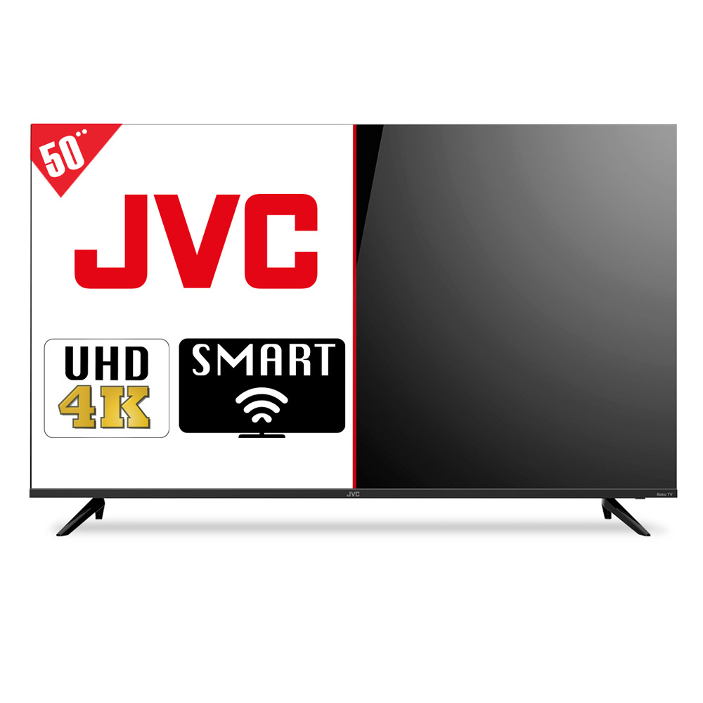 Imagen de Pantalla De 50" Jvc Smart 4K Uhd Roku Frameless 